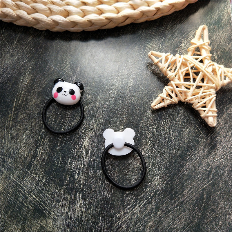 Red panda baby rubber band
