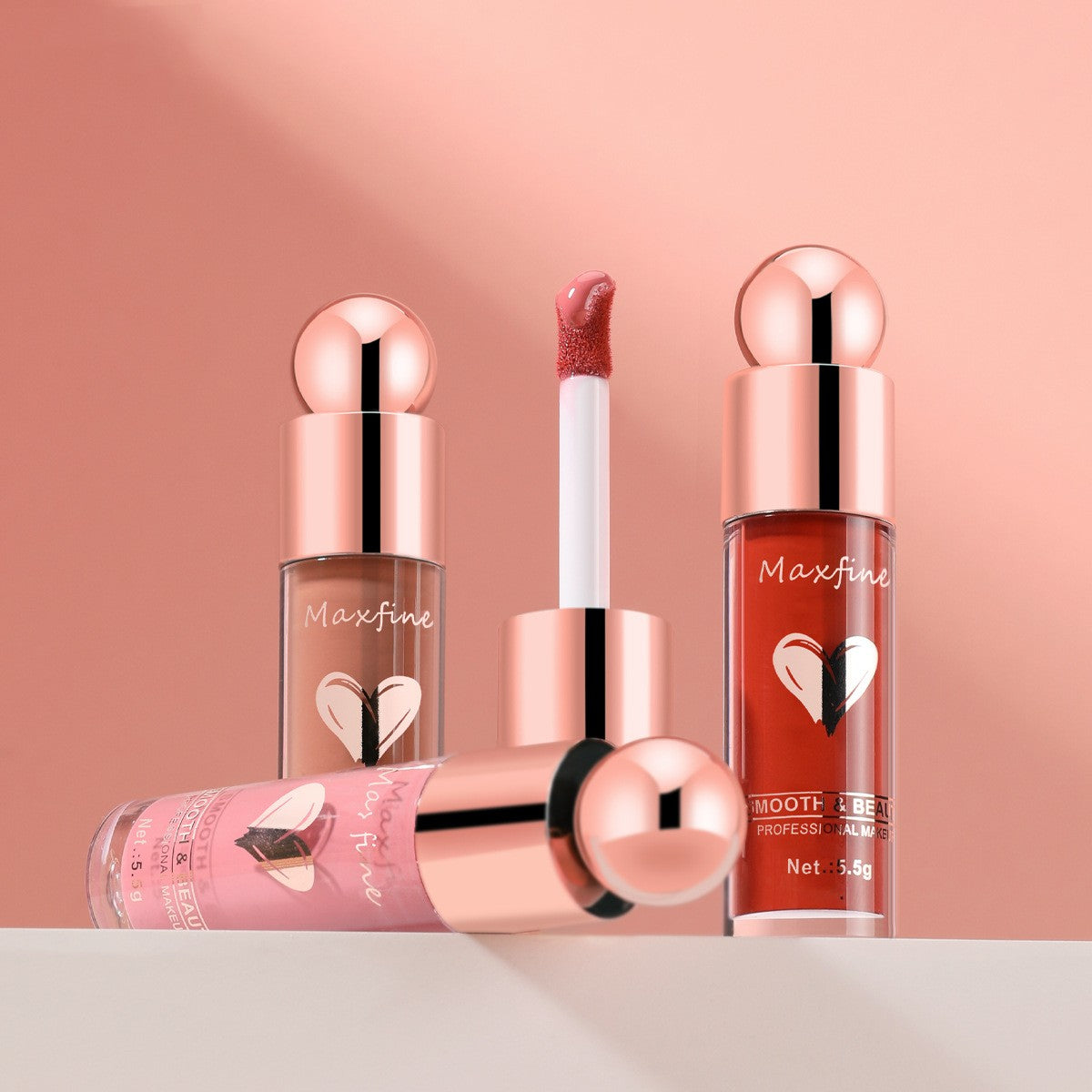 Maxfine Makeup Liquid Blush Highlight Natural