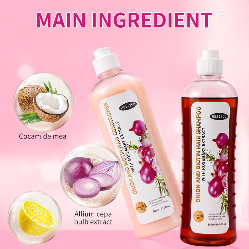 Mejis00 Onion Biotin Rosemary Shampoo Conditioner