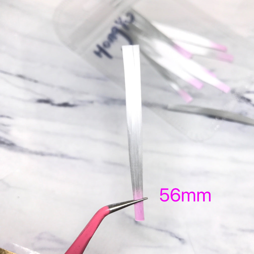 Nail extension gel phototherapy sheet glass fiber