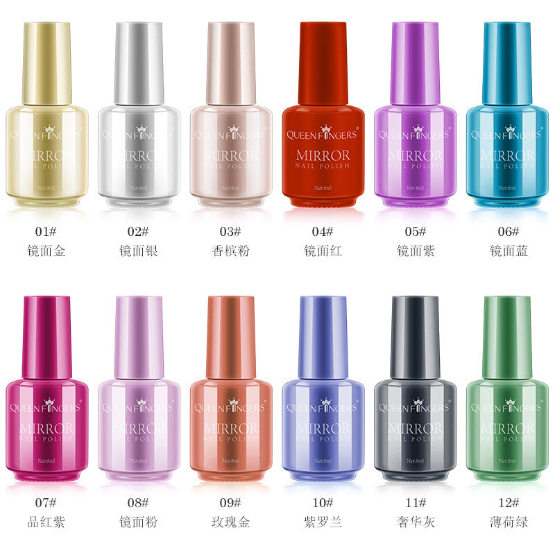Queen Fingers Mirrors Nail Polish