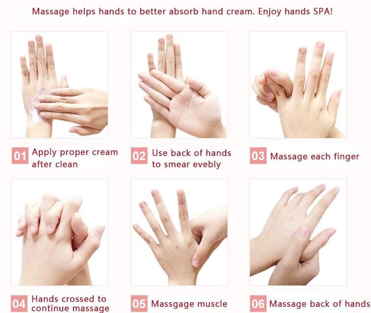 Floral Moisturizing Hand Cream Set Ladies Water