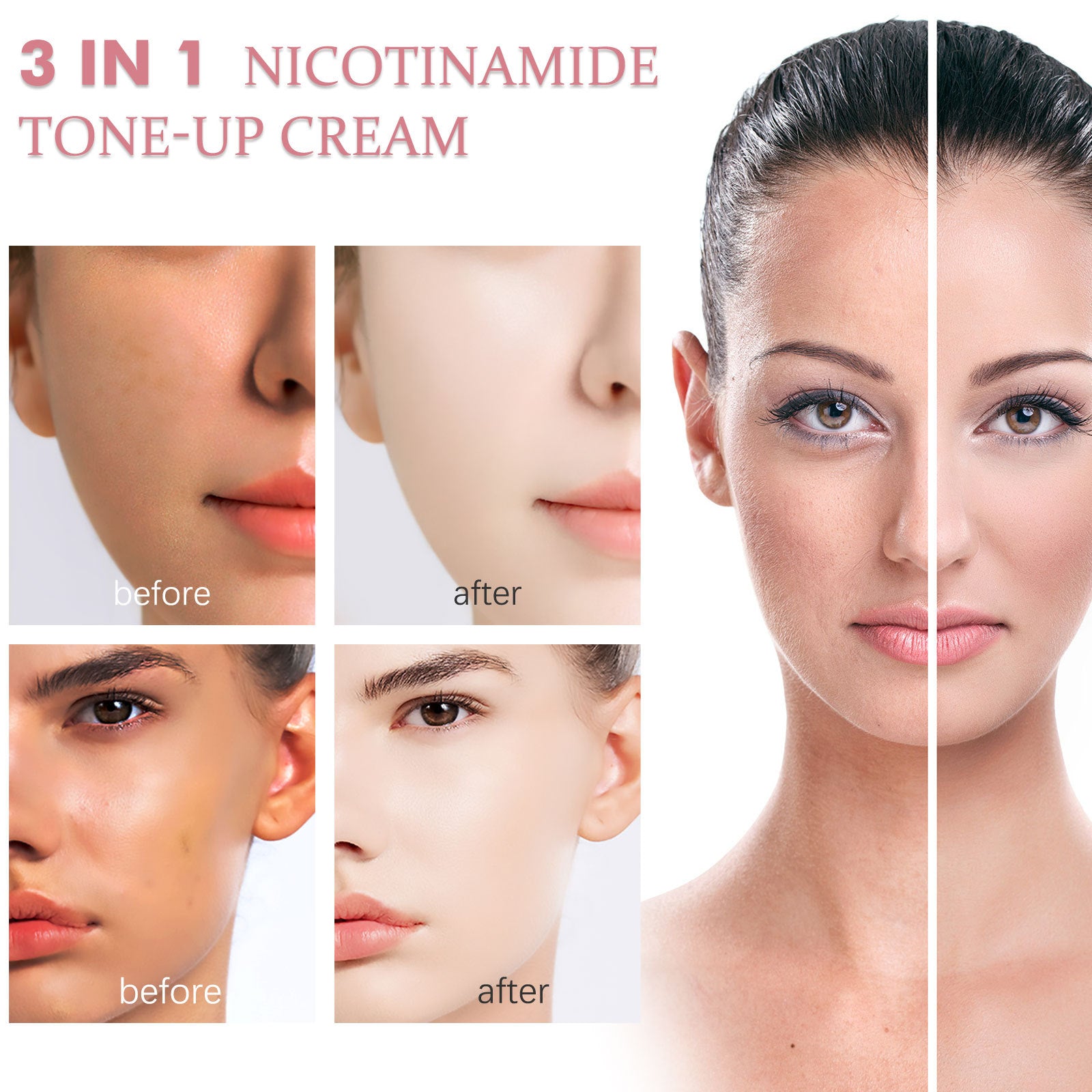 Moisturizing And Even Brightening Skin Color Cream