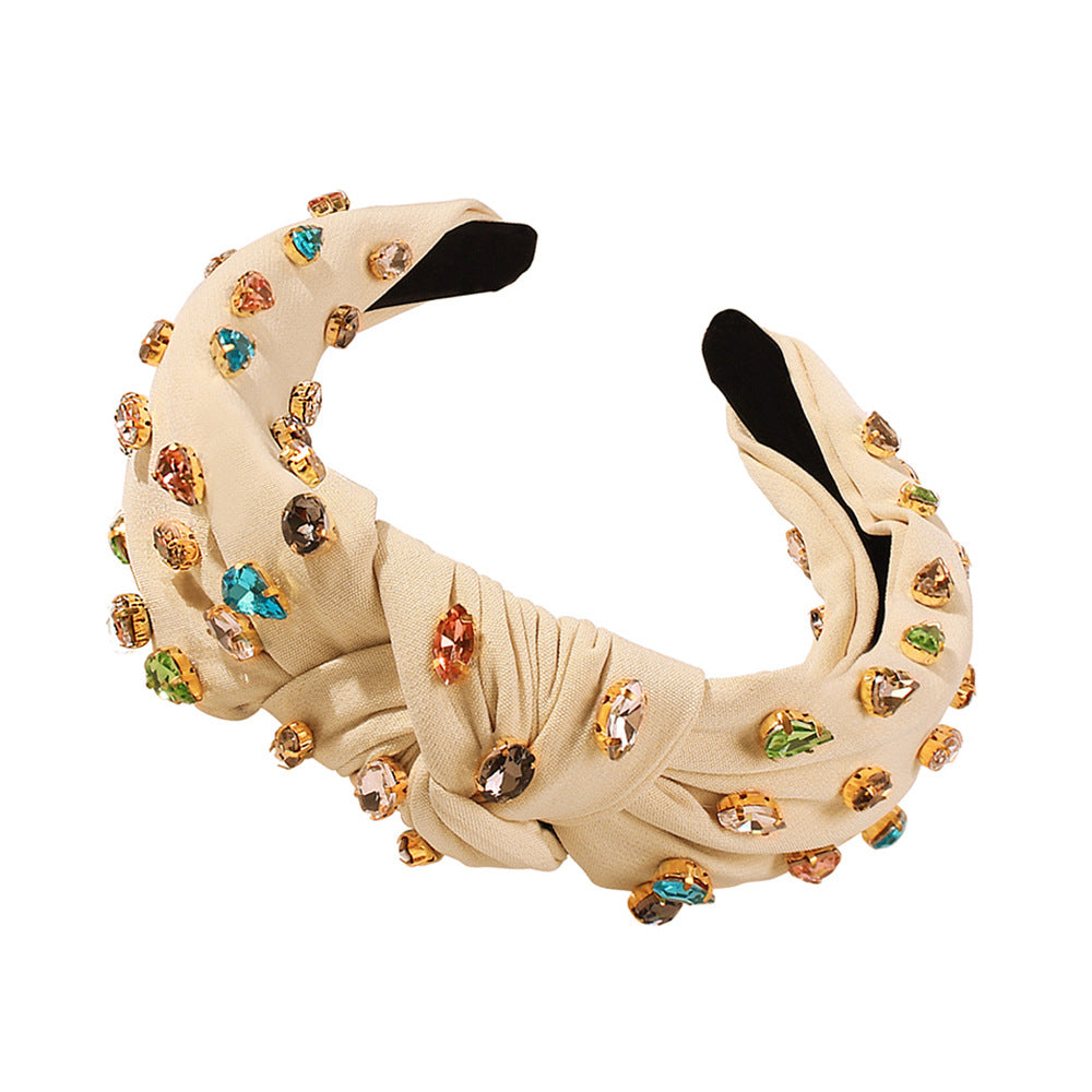 Fabric full drill headband