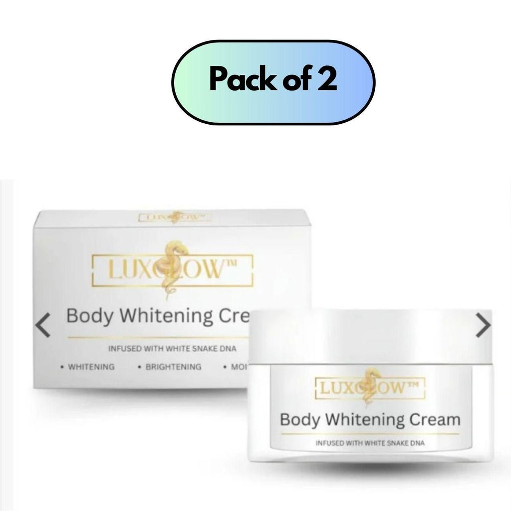 Luxglow Body Whitening Cream 200 Ml Pack Of 2