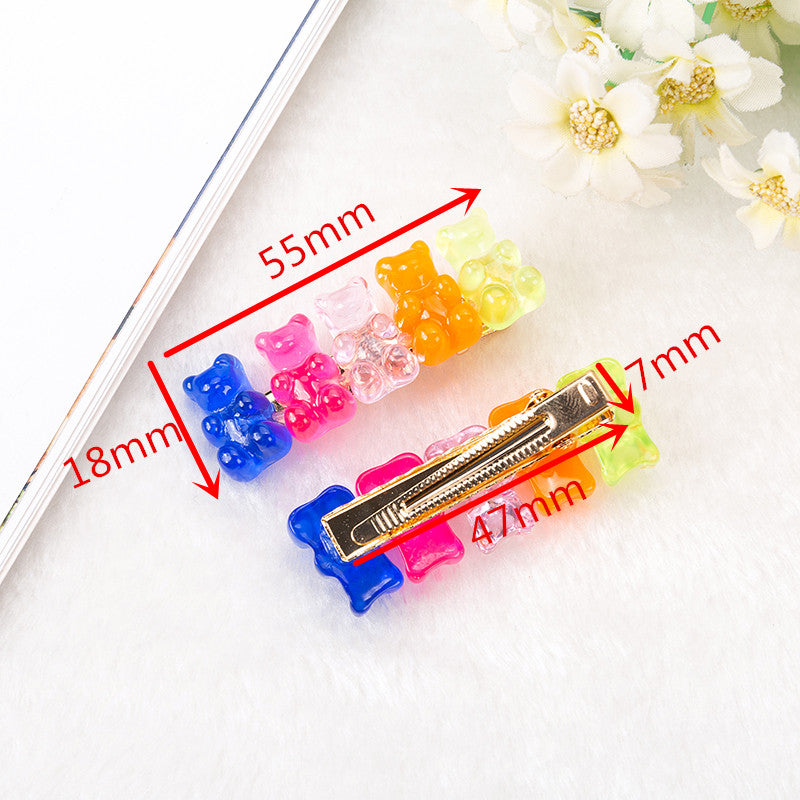 Cartoon Fashion Simple Bear Bangs Clip