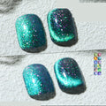 Misscheering Aurora Mystical Galaxy Cat-Eye Shiny Nail Gel Polish