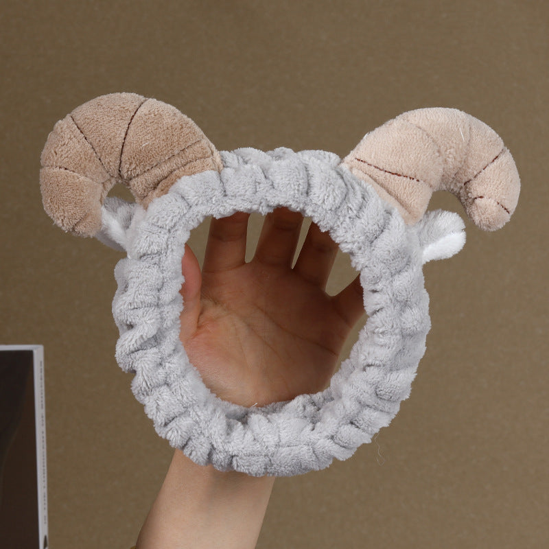 Korean-style High-grade Sports Headdress Makeup Mask High Skull Top Hair Band Headdress Wholesale