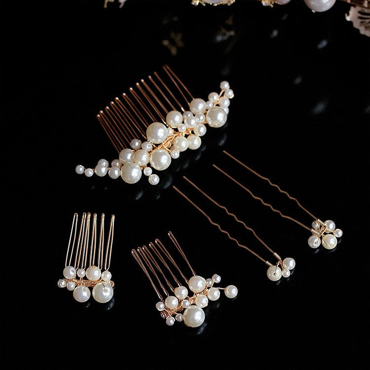Elegant Pearl Hair U Clip Cheongsam Accessories