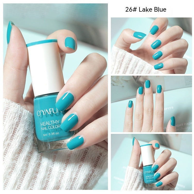 O'YAFUN Nail Polish New Water-based Long-lasting Quick-drying Transparent