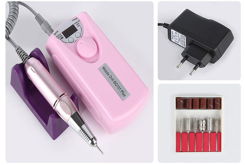 Mobile Drill BQ101 Plus Rechargeable nail polisher
