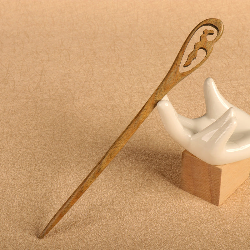 Green Sandalwood Hairpin Hairpin Antiquity Hair Clasp