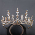 Korean Bridal Crown Jewelry Performance Alloy Pearl Headwear