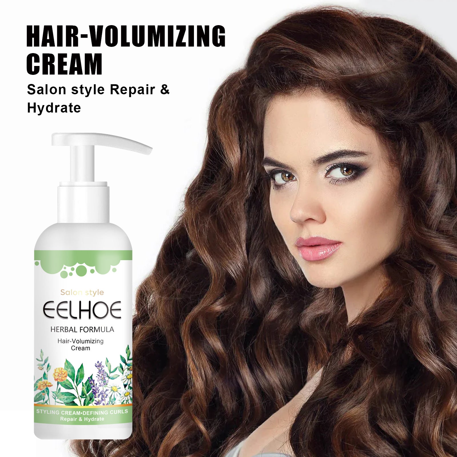 Elastic Plump Nourishment Cream Anti-frizz Curly Hair