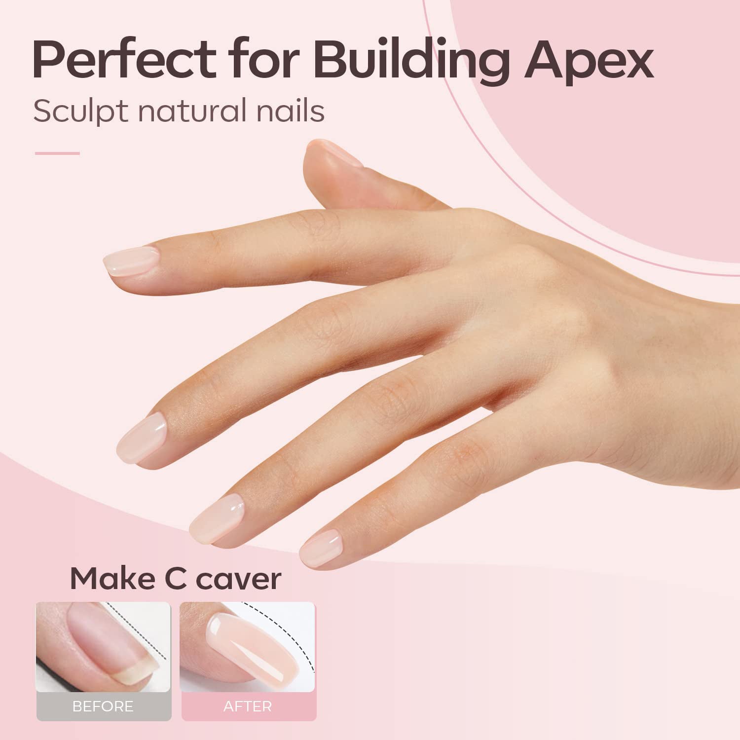 Chunjhu 6 IN 1 Extension Gel 15ML Builder Nail Gel In A