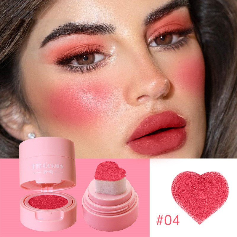 Fit Colors 6 Color Love Air Cushion Blusher Seal Repair Liquid Blush