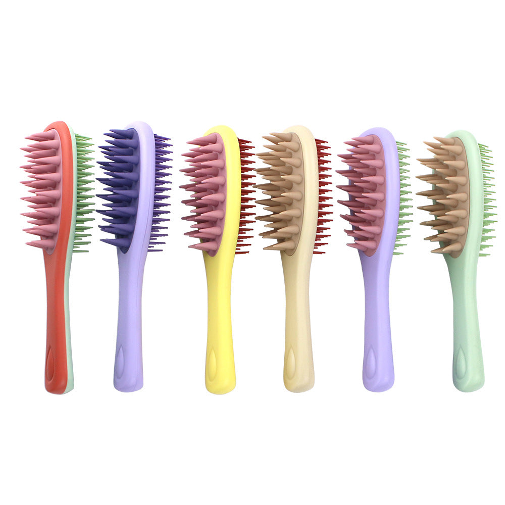 Long Handle Two Surface Density Teeth Scalp Massage Comb