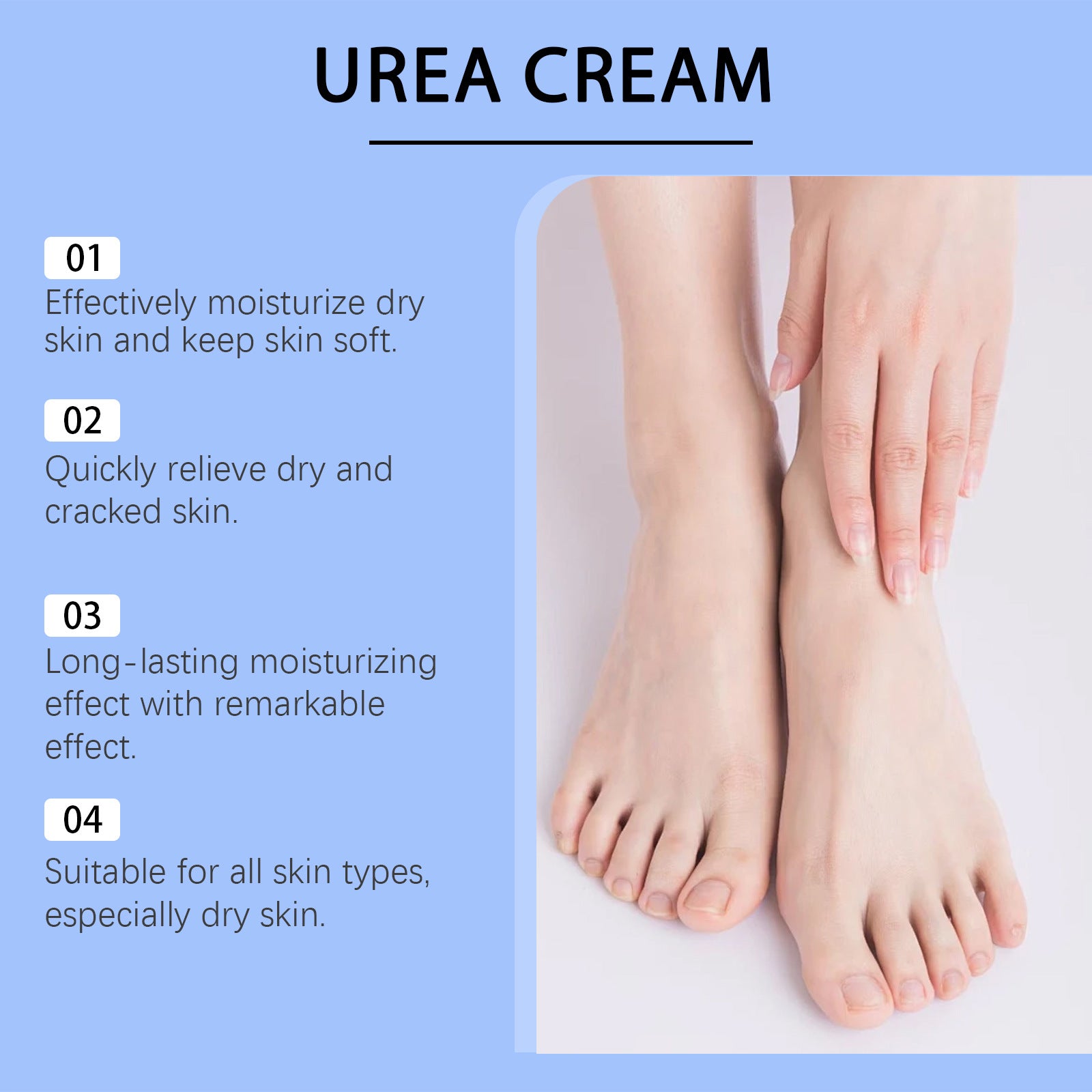 Urea Foot Cream Skin Care Nourishing Exfoliating