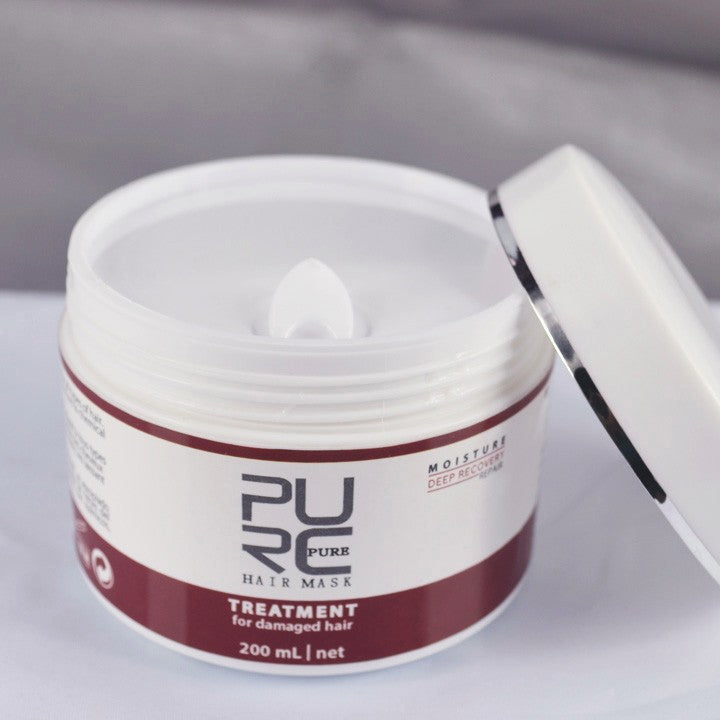 Keratin Hair Mask Without Heat With Fork Comb