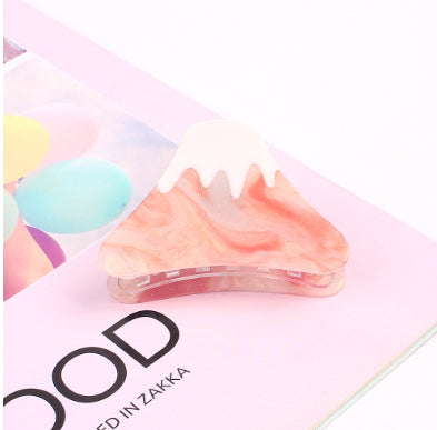 Mountain Gradual  Grab Clip No Harm To Hair High Ponytail Pan Hair Accessories