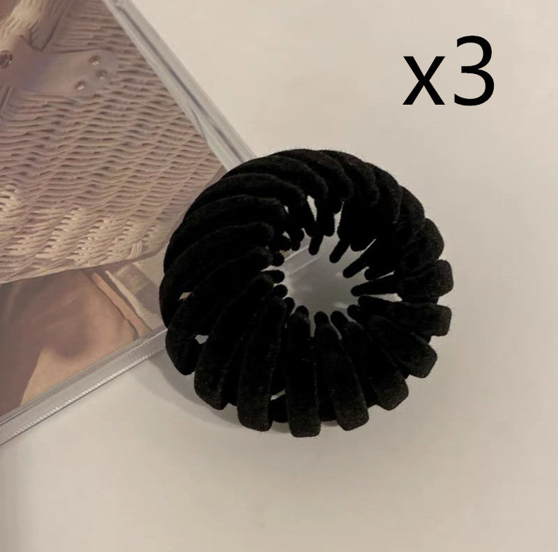 Maruko Hair Ornaments Bird's Nest Hair Tie Lazy Hairpin