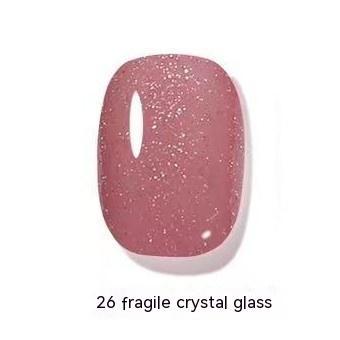 B Gyb Micro Glue Non-peeling Nail Polish Baking-free Quick-drying Nail Color Blue Gray 14ml