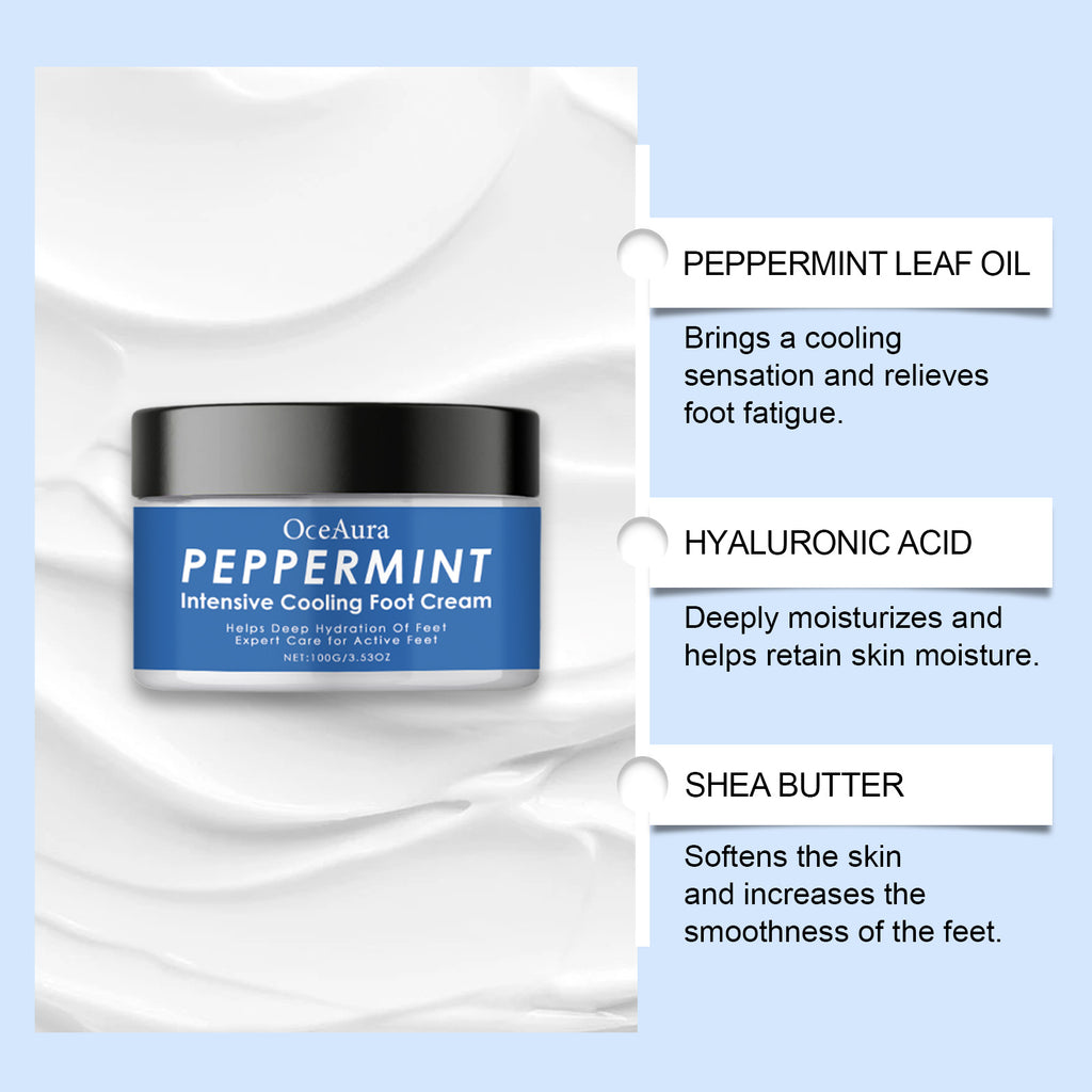 Cool And Comfortable Foot Cream
