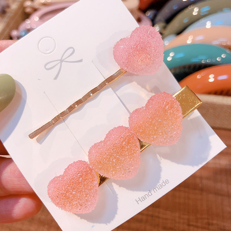Creative love Soft Candy Star Gradient Color Word Folder