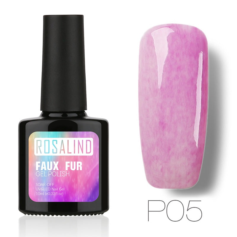 Rosalind Nail rubber fur nail polish