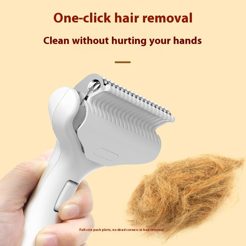 Pet Hair Unknotting Comb Cat Comb Floating Hair Comb