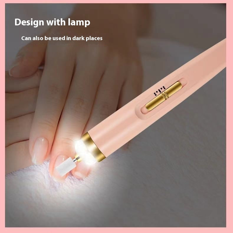 Salon Nails Cross-border Nail Piercing Device Electric Nail Trimmer Five-in-one Nail Polishing Machine Nail File Flawless Nail Polish