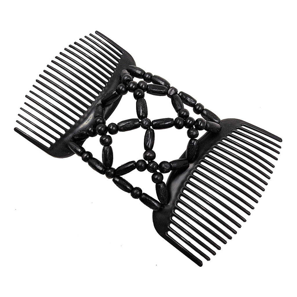 Variety Of Imitation Wood Double Row Insert  Comb