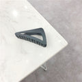 Retro ins wind frosted texture color plastic hairpin new