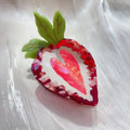 Love Honey Strawberry Fruit Sweet Cute Girls' Hairpin