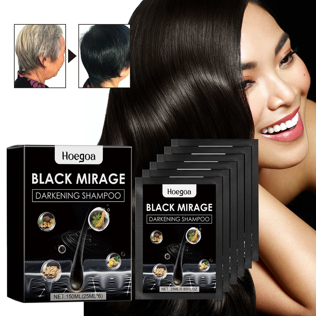 HoeGoa Natural Black Hair Soft Gloss Shampoo