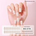Solid Color Gel Nail Stickers