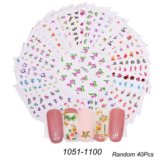Full Beauty Nail Sticker Set