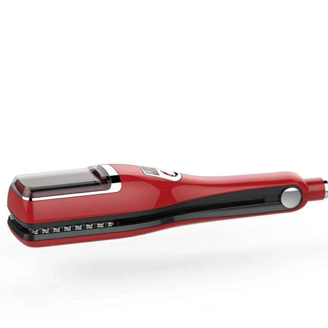 Electric Rechargeable Hair Straightening And Trimming Comb