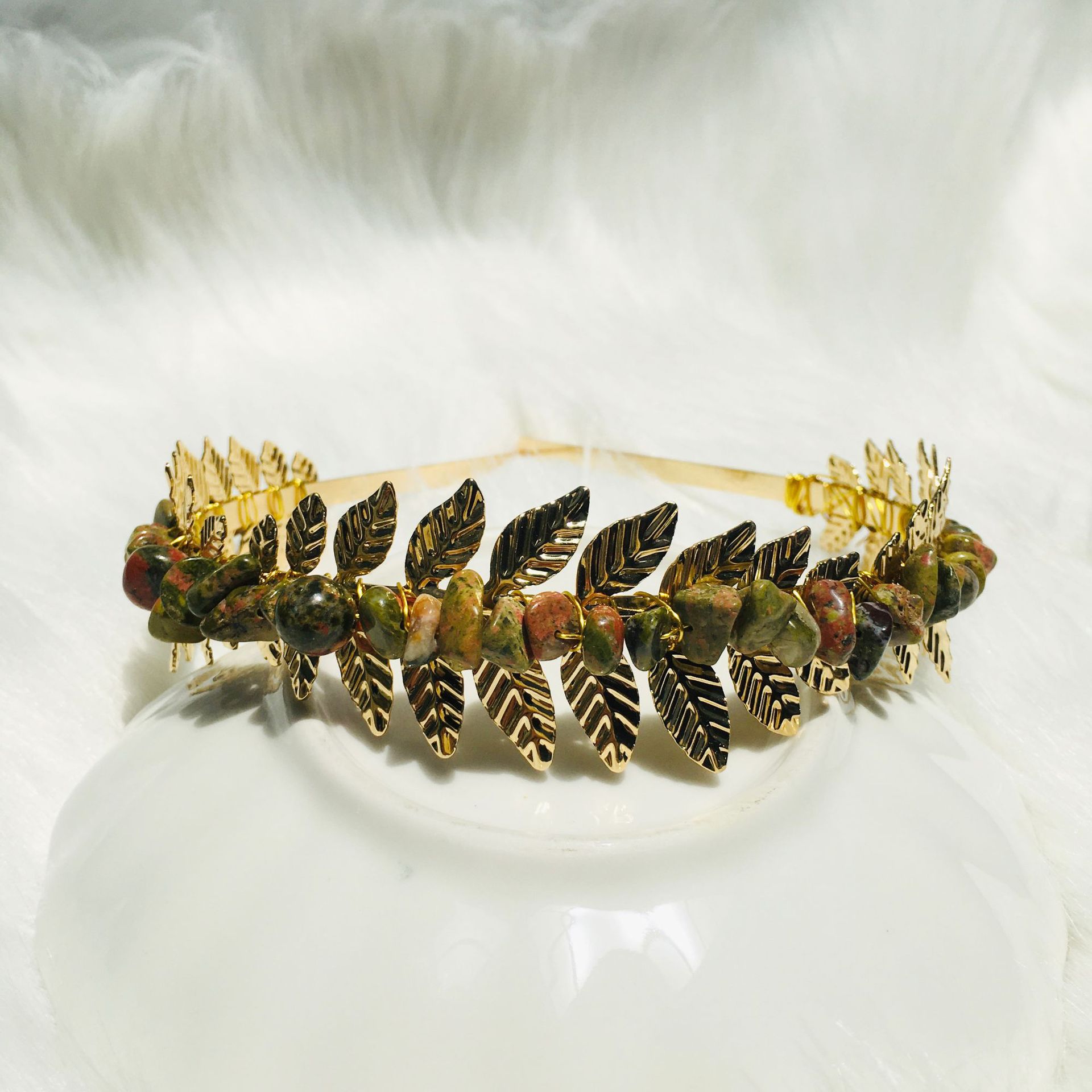 Natural Crystal Hairpin Creative Handmade DIY