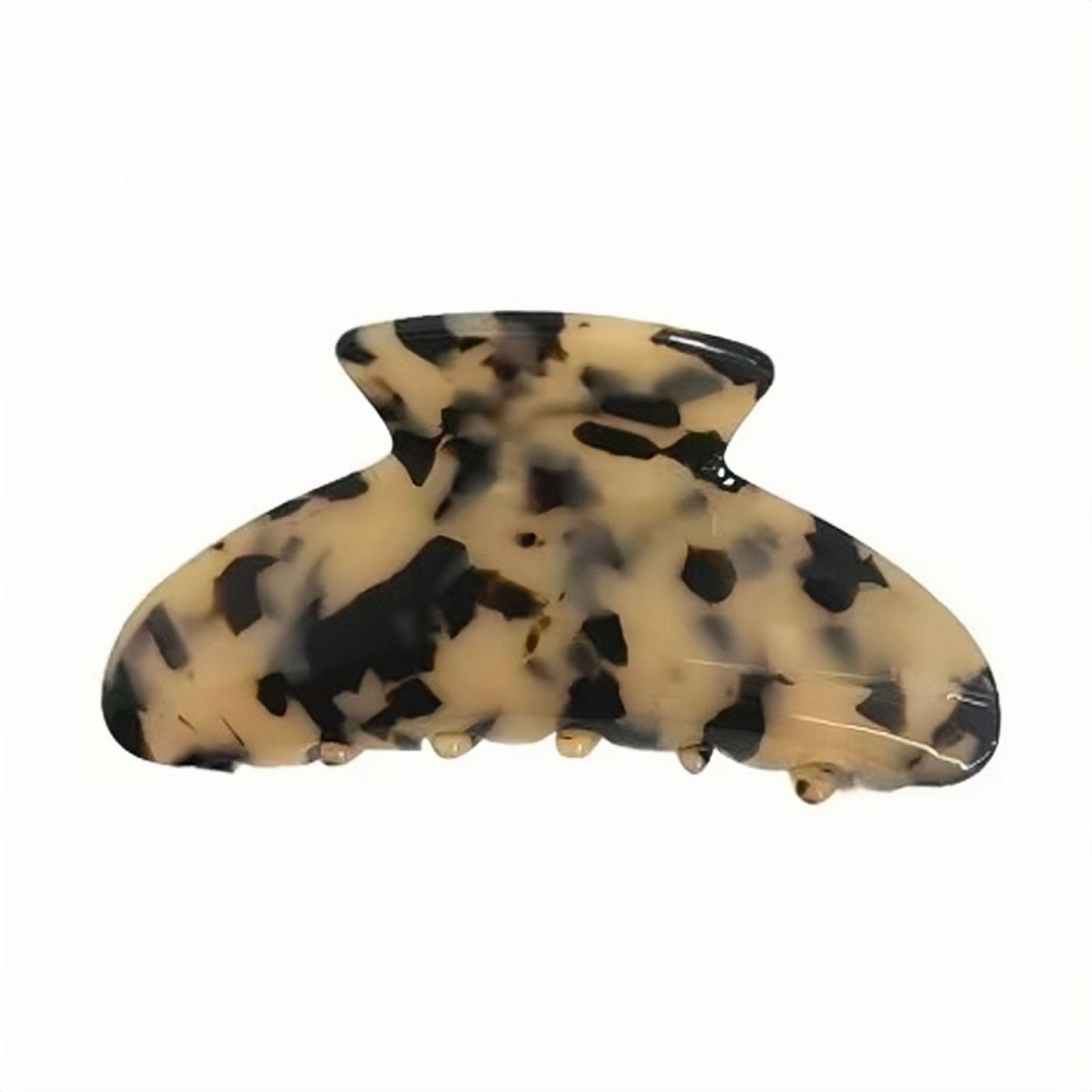 Women's Versatile Retro Leopard Print Simple And High-end Grip Clip