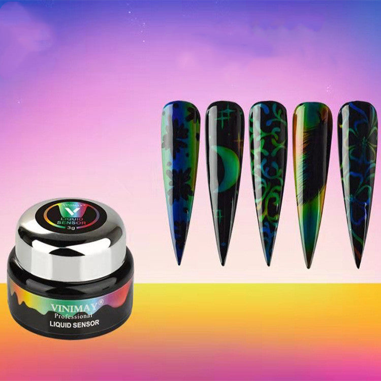 Vinimay Painted gradient nail polish
