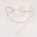 Pearl Diamond Cat Ear Headband