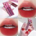 Silky Glass Lip Gloss Matte Moisturizing Lipstick