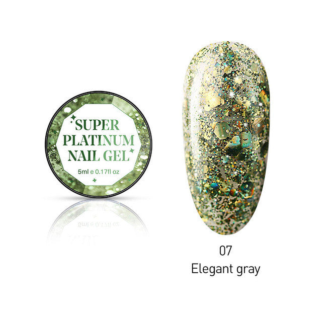 Super Platinum Gel nail polish