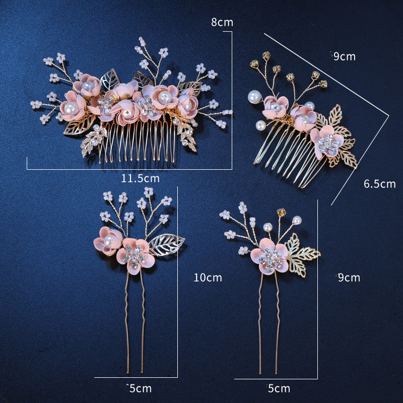 Hot Selling Korean Flower Hair Comb Insert