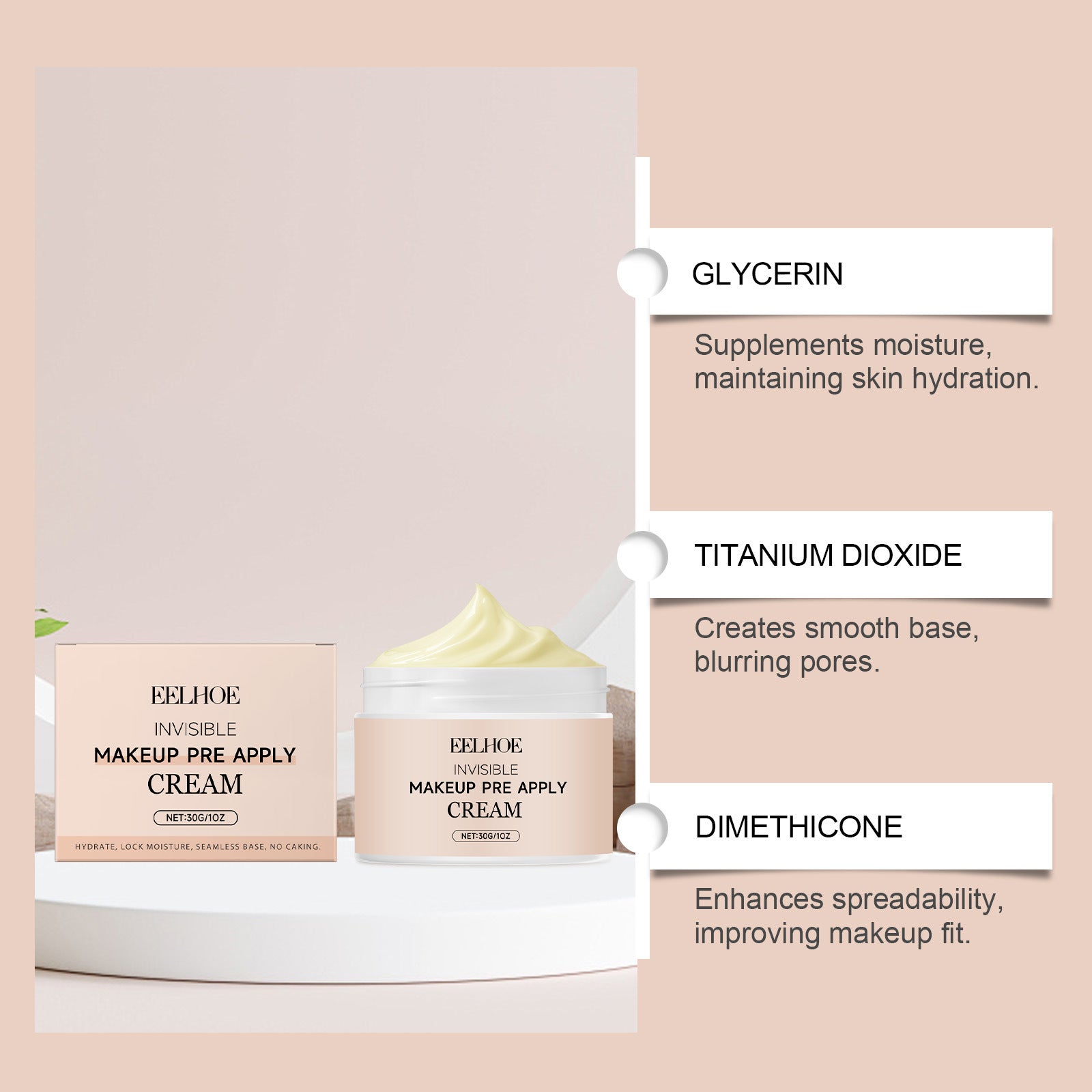 Invisible Makeup Pre-Apply Cream