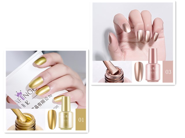 Queen Fingers Mirrors Nail Polish