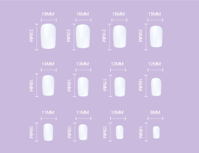 Blooming Cold Dark Wear Nail Stickers