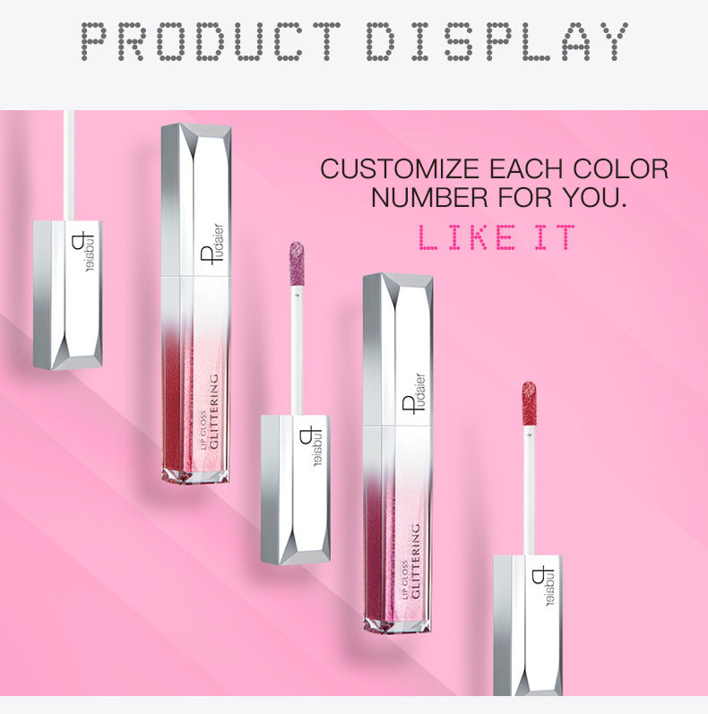 Pearly Moisturizing Lip Glaze Future Series INS Cross-borde