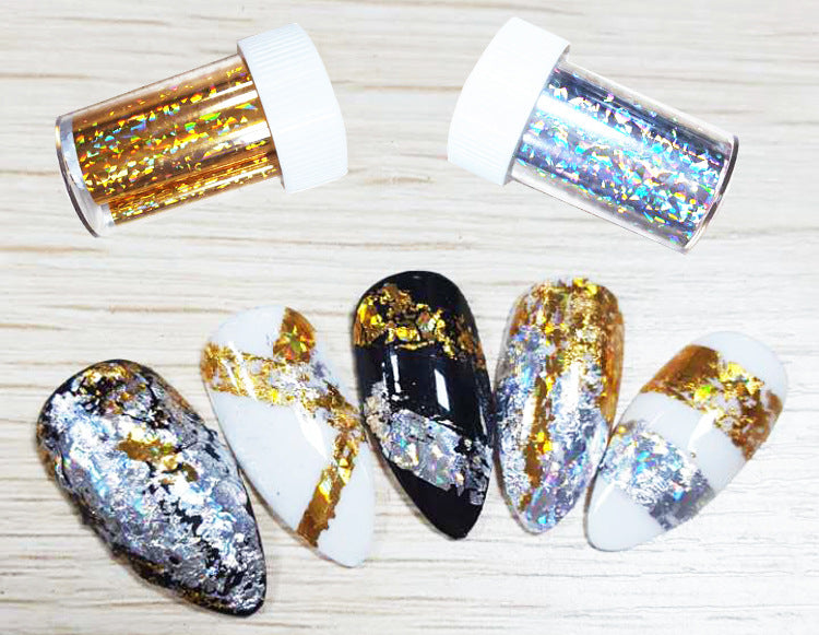Starry Sky Glue Magic Color Nail Anti-freezing Tattoo Glue